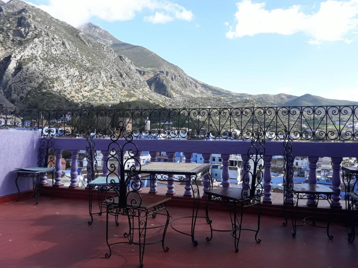 Aymane Rooftop Budget Panoramic Hotel Chefchaouen Buitenkant foto