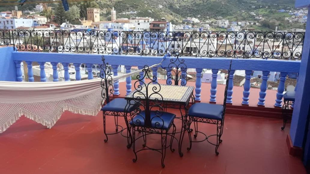 Aymane Rooftop Budget Panoramic Hotel Chefchaouen Buitenkant foto