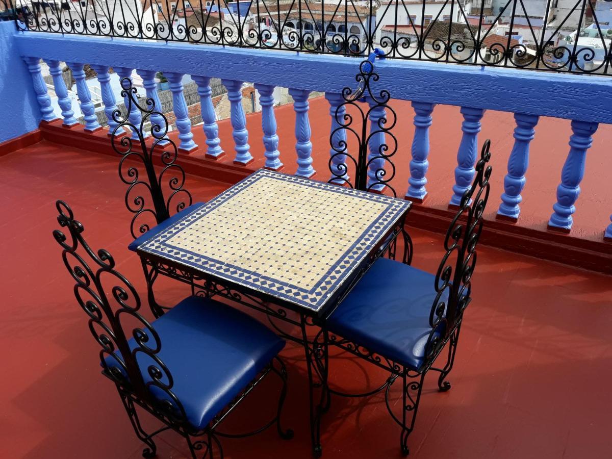 Aymane Rooftop Budget Panoramic Hotel Chefchaouen Buitenkant foto