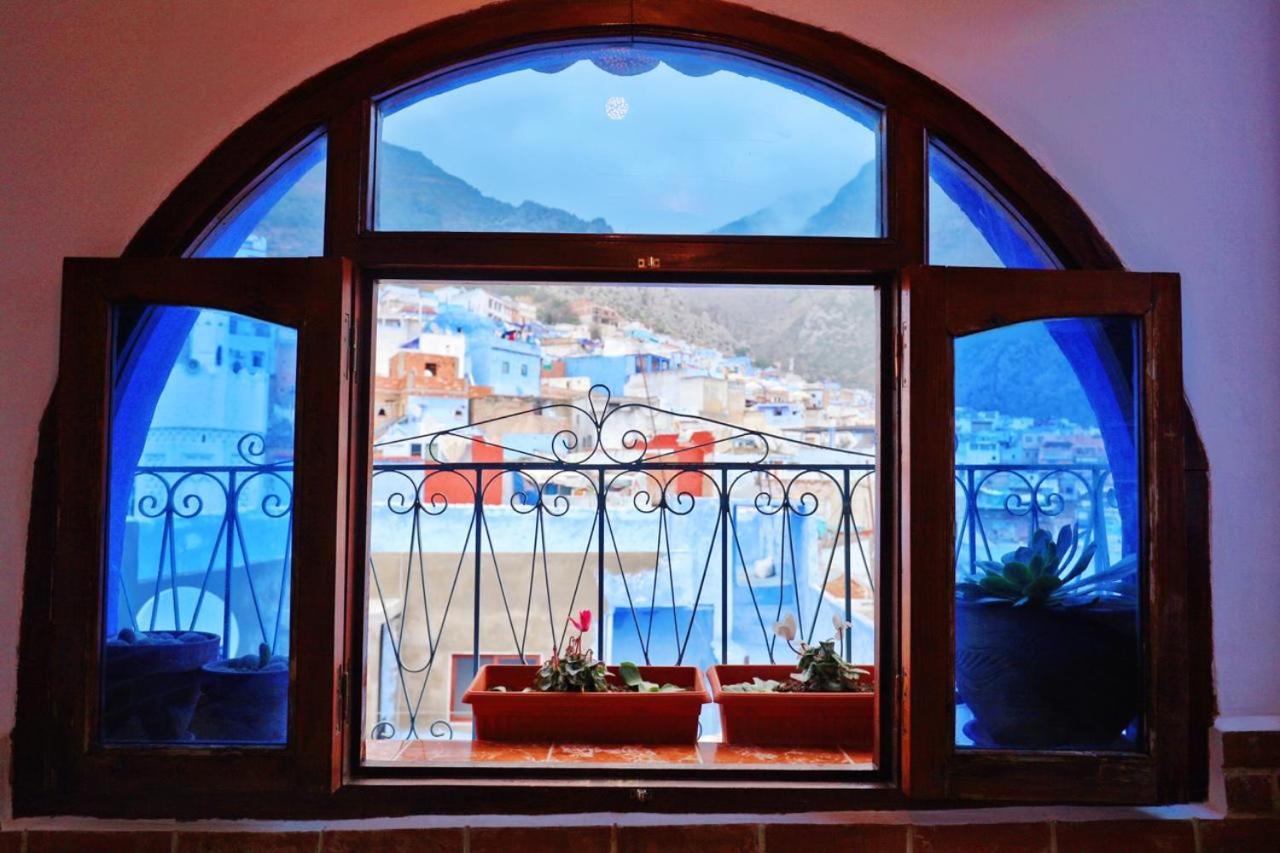 Aymane Rooftop Budget Panoramic Hotel Chefchaouen Buitenkant foto