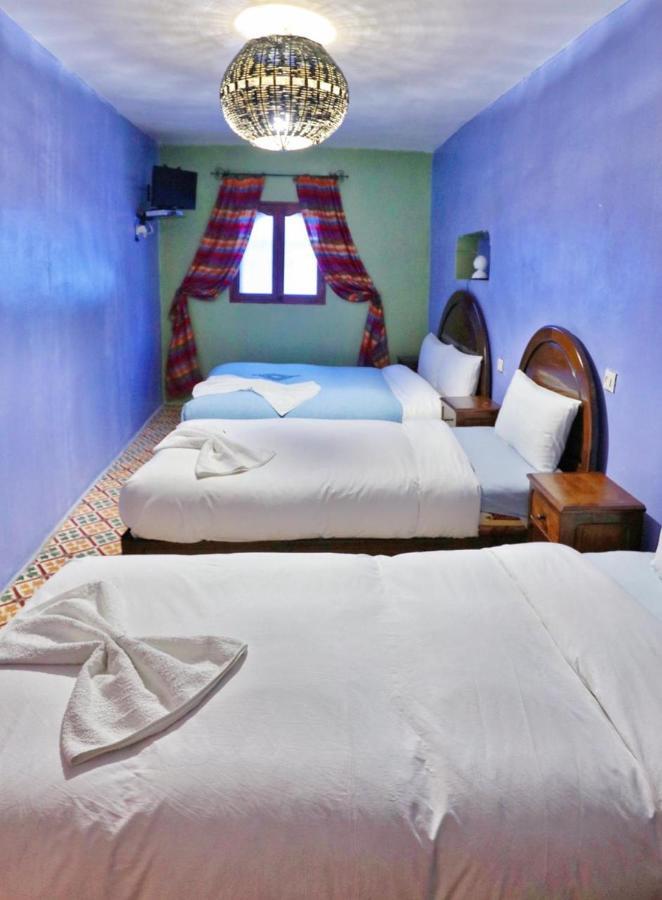 Aymane Rooftop Budget Panoramic Hotel Chefchaouen Buitenkant foto