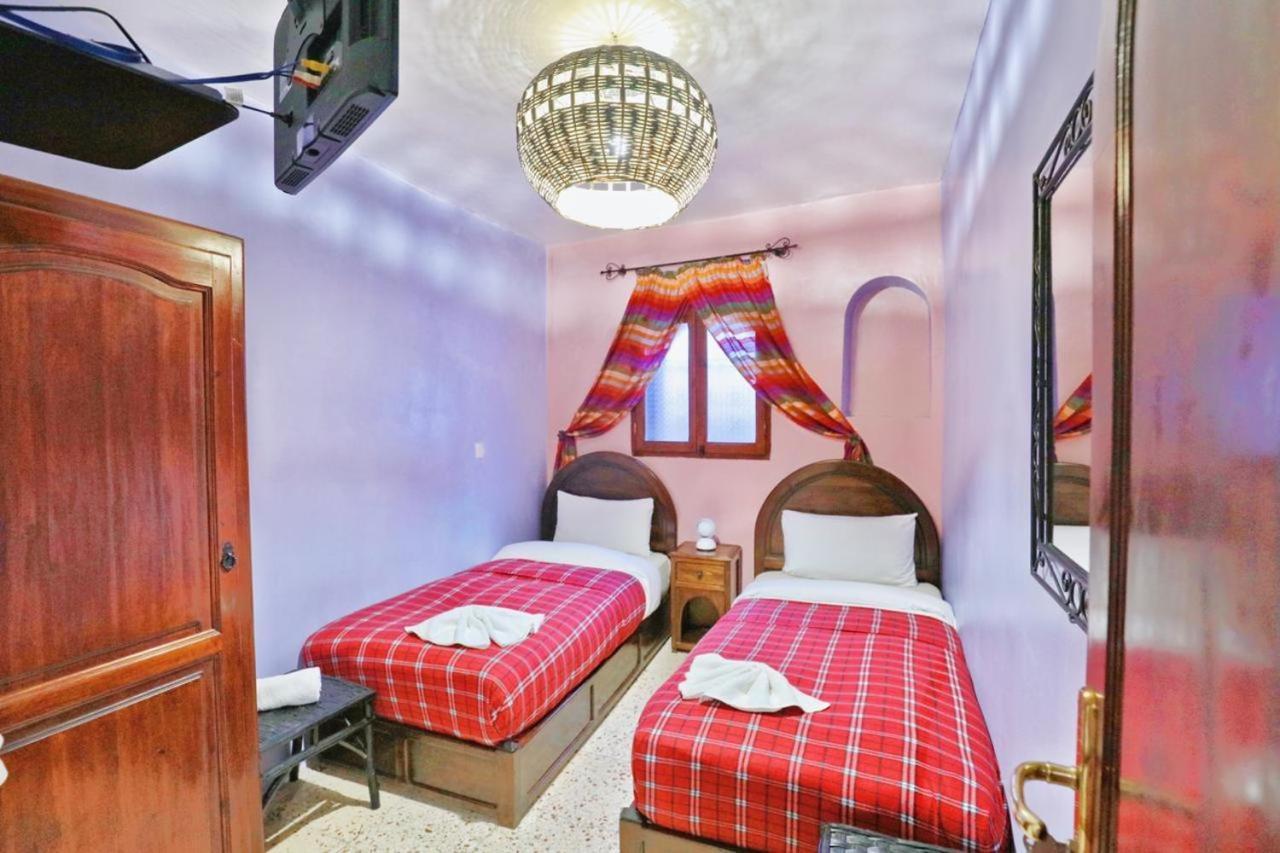 Aymane Rooftop Budget Panoramic Hotel Chefchaouen Buitenkant foto