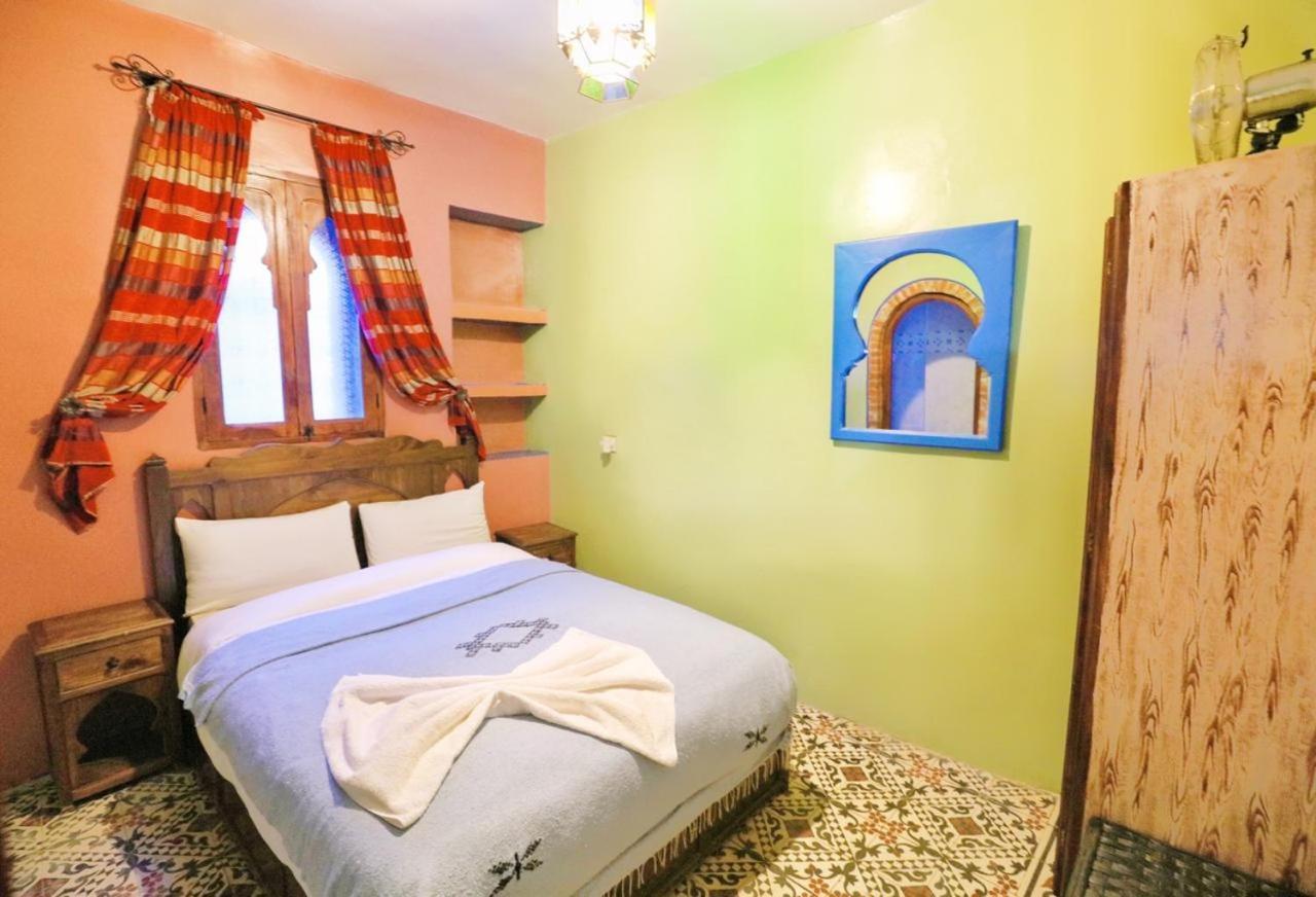 Aymane Rooftop Budget Panoramic Hotel Chefchaouen Buitenkant foto