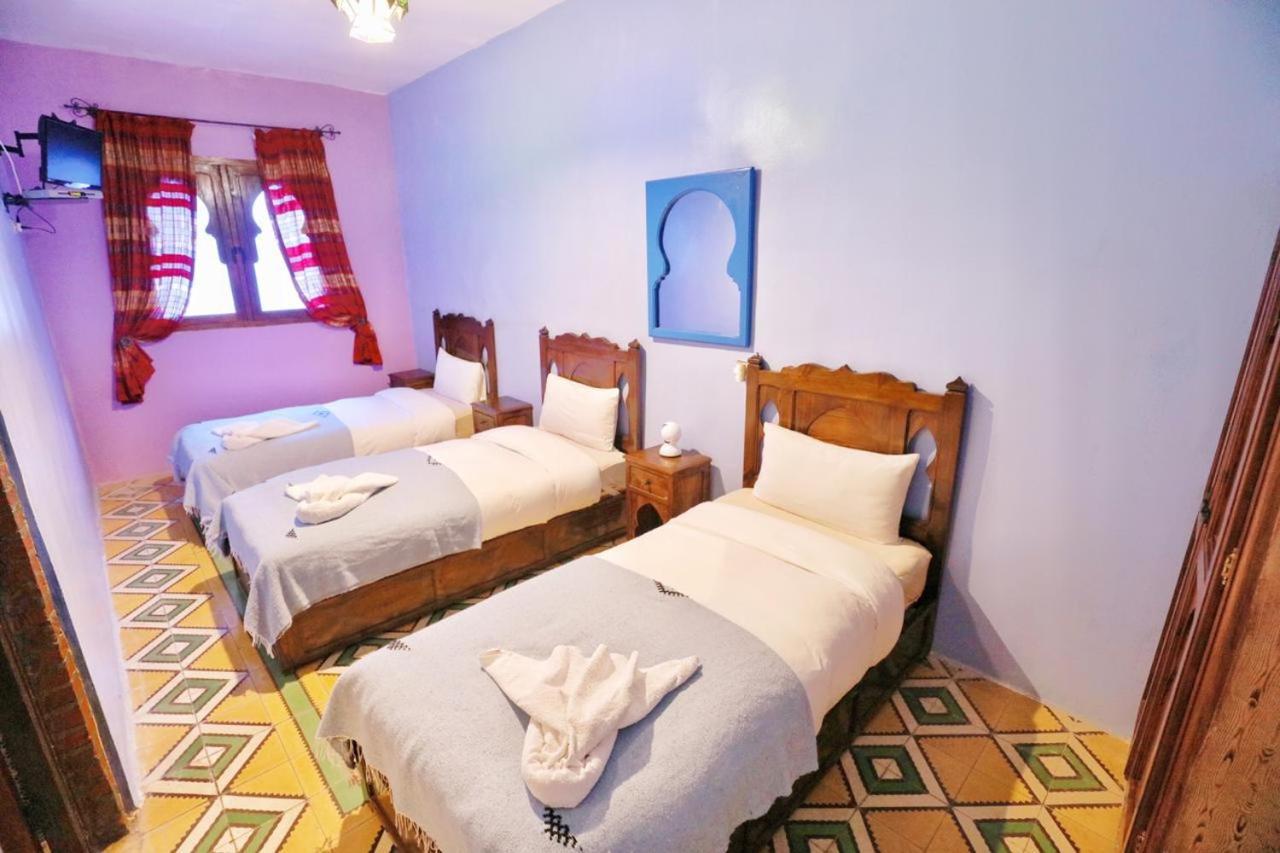 Aymane Rooftop Budget Panoramic Hotel Chefchaouen Buitenkant foto