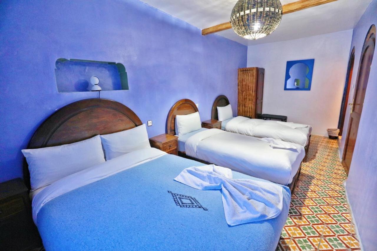 Aymane Rooftop Budget Panoramic Hotel Chefchaouen Buitenkant foto