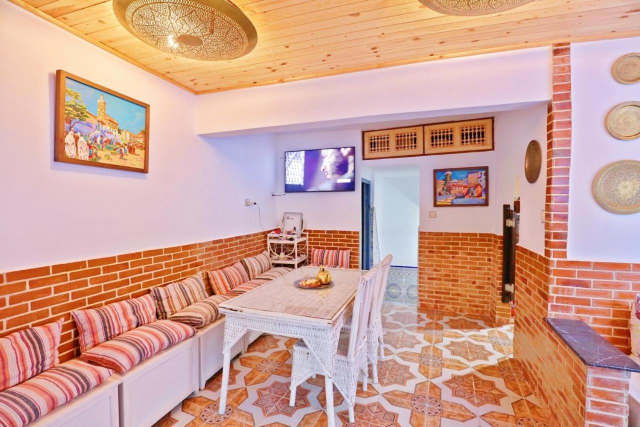 Aymane Rooftop Budget Panoramic Hotel Chefchaouen Buitenkant foto