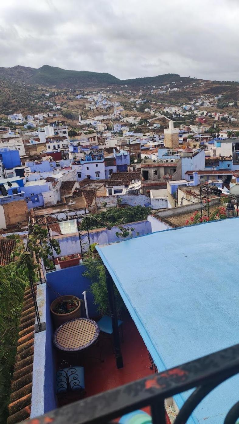 Aymane Rooftop Budget Panoramic Hotel Chefchaouen Buitenkant foto