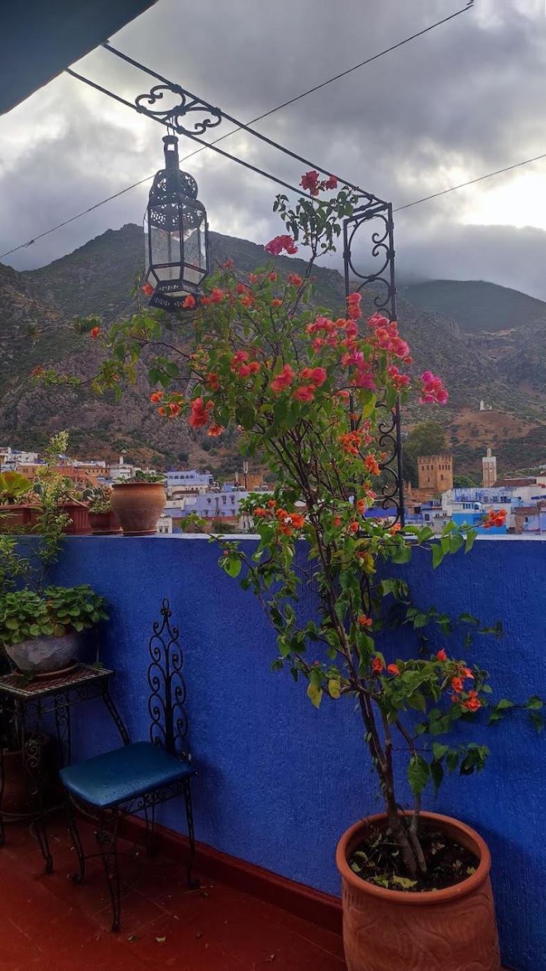 Aymane Rooftop Budget Panoramic Hotel Chefchaouen Buitenkant foto